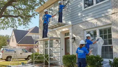 Houston, TX painting contractor providing professional interior and exterior painting services