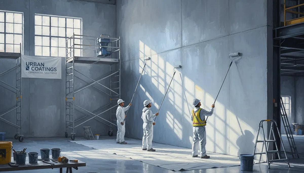 Commercial painting in Houston, TX for durable, weather-resistant business property finishes