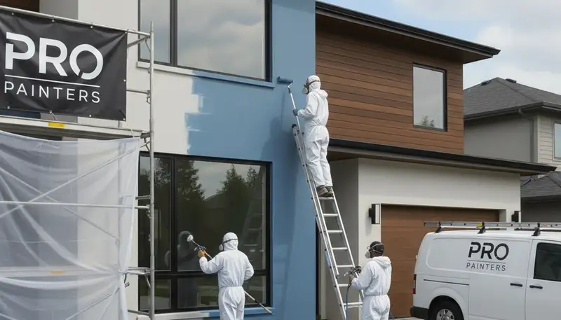 Exterior house painting in Houston, TX for humidity and sun protection