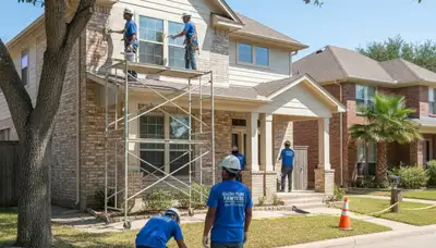 Professional painting services in Houston, TX for residential and commercial properties