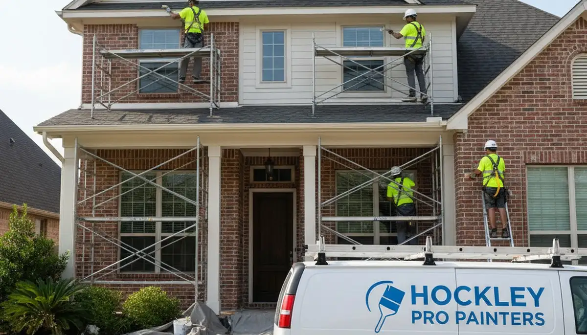 Professional Houston, TX painting service team for interior and exterior house painting
