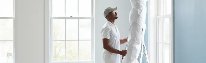 Houston, TX painting contractor team delivering professional interior and exterior house painting services