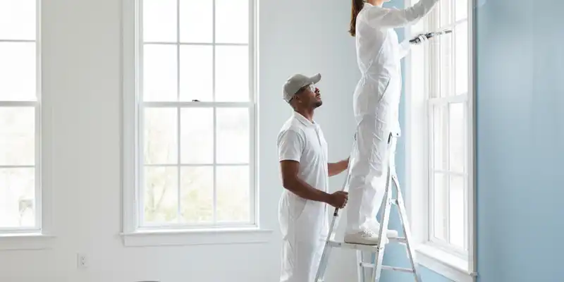 Houston, TX painting contractor team delivering professional interior and exterior house painting services