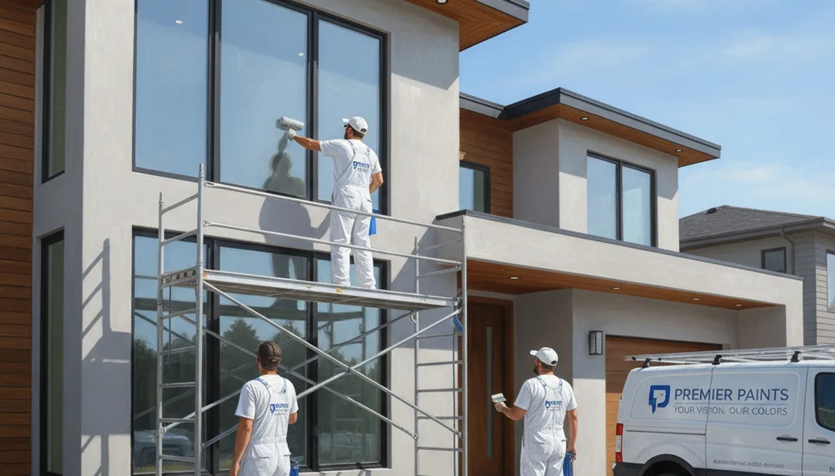 Houston house painters providing exterior and interior painting services for homes in Houston, TX