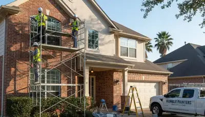 Houston, TX painting company delivering professional interior and exterior painting services