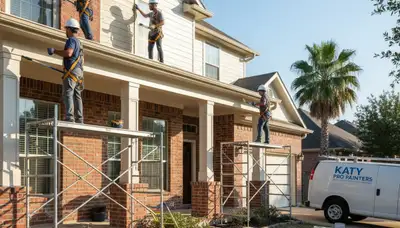 Professional Houston, TX painting contractors providing interior and exterior house painting services