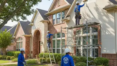 Houston, TX painting contractor serving residential and commercial interior and exterior projects