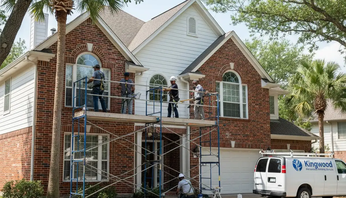 Houston, TX painting contractor providing professional interior and exterior painting services