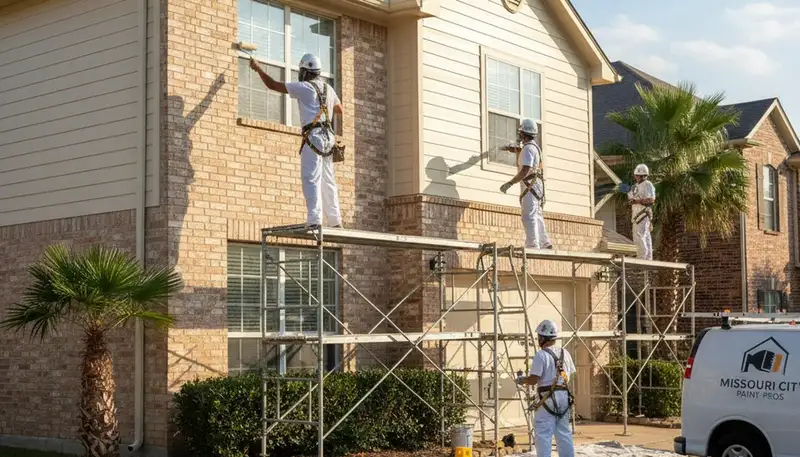 Professional painting service in Houston, TX for residential and commercial properties