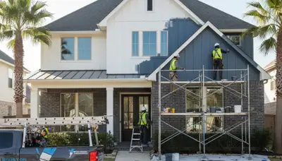 Houston, TX painting contractor providing professional residential and commercial painting services