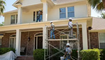 Houston, TX painting company serving residential and commercial interior and exterior projects