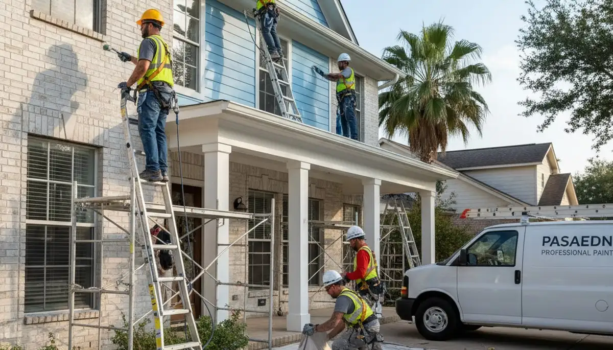 Houston, TX painting contractor for professional interior and exterior painting services