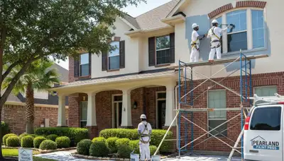 Professional Houston TX painting service for residential and commercial interior and exterior projects