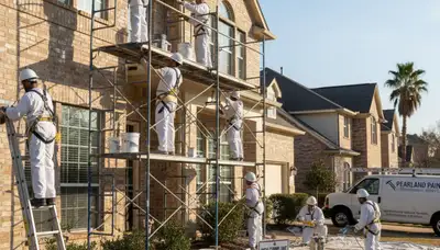 Houston, TX painting services for residential and commercial interior and exterior projects