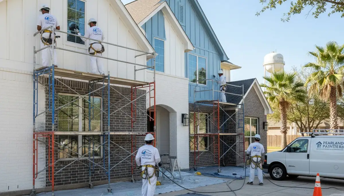 Painting contractors serving Houston, TX for residential and commercial interior and exterior painting
