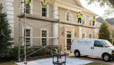 Professional painters providing interior and exterior painting services in Houston, TX