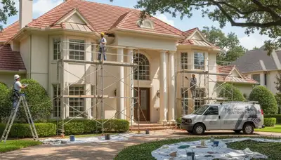 Professional painting services in Houston, TX for residential and commercial properties