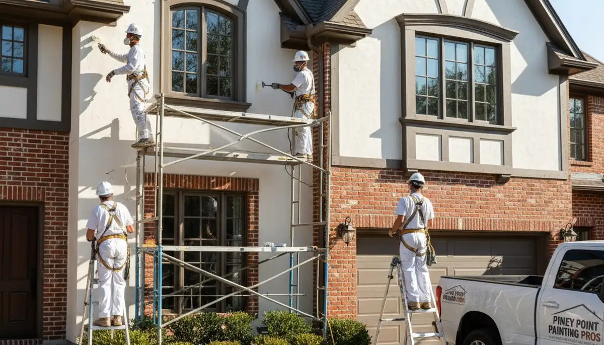 Painting services in Houston, TX for residential and commercial properties
