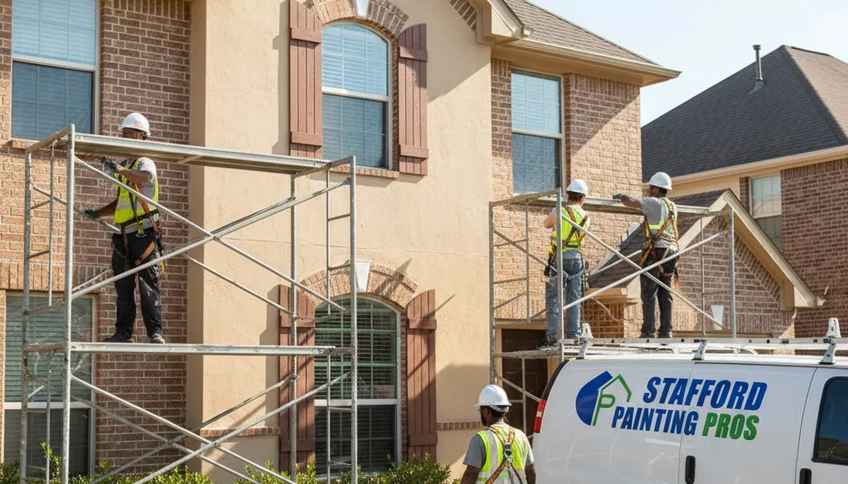Houston, TX painting contractors delivering professional interior and exterior painting services