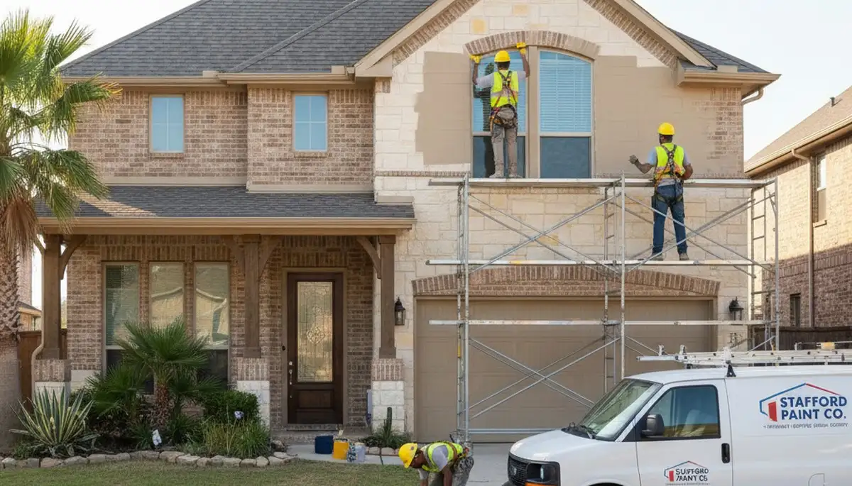 Professional painting service in Houston, TX for residential and commercial properties