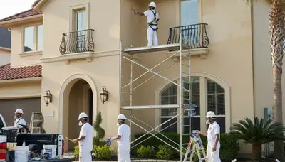 Professional Houston, TX painting contractor for interior and exterior house painting services
