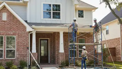 Houston, TX painting contractor providing professional interior and exterior house painting services