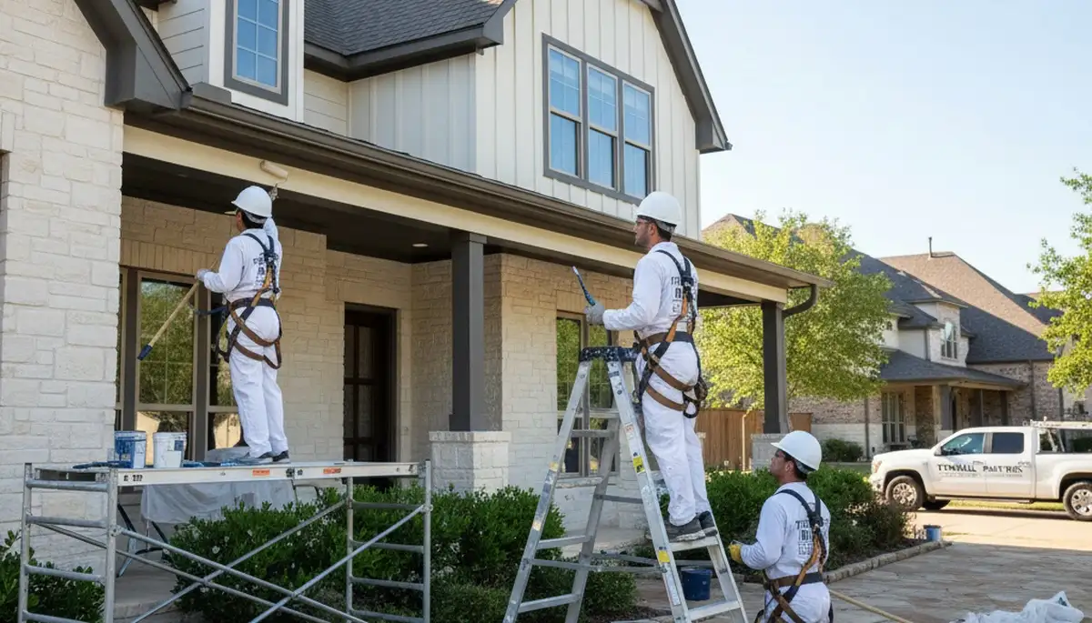 Houston, TX painting contractors serving homes and businesses with professional interior and exterior painting